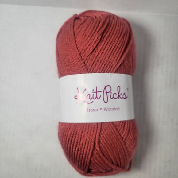 4 Skeins Knit Pick Brava Worsted Weight Acrylic Yarn - Picture 5 of 10